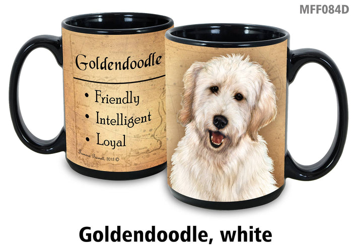 Goldendoodle White Mug Coffee Cup