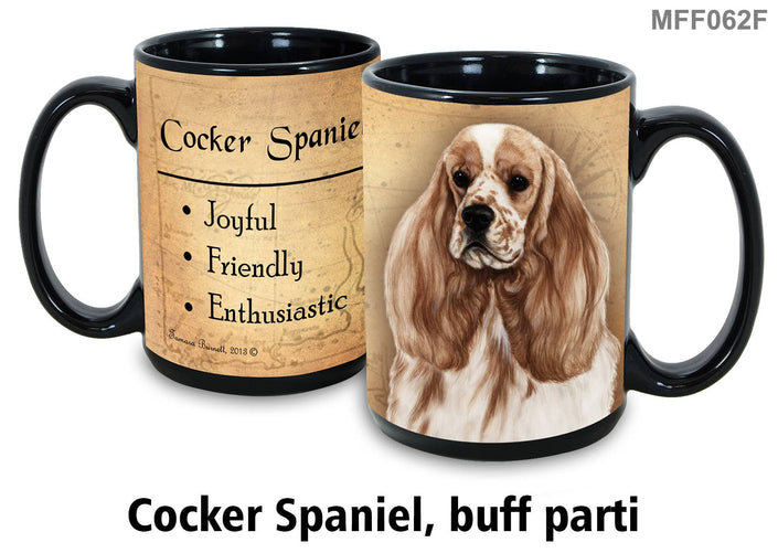 Cocker Spaniel Buff Parti Mug Coffee Cup