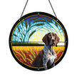 German Pointer Suncatcher with Chain