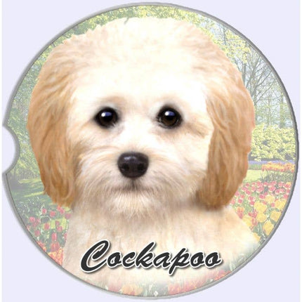 Cockapoo Car Coaster