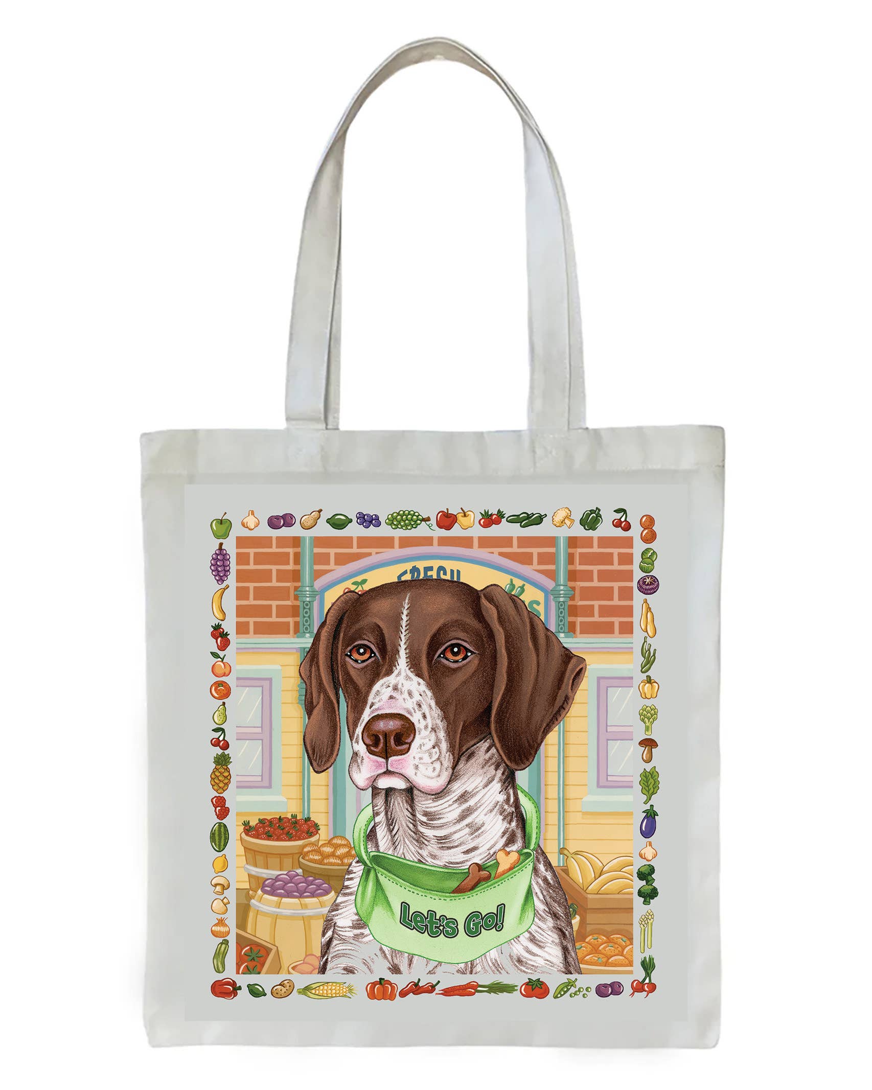 German Shorthair Pointer -   Dog Breed Tote Bag