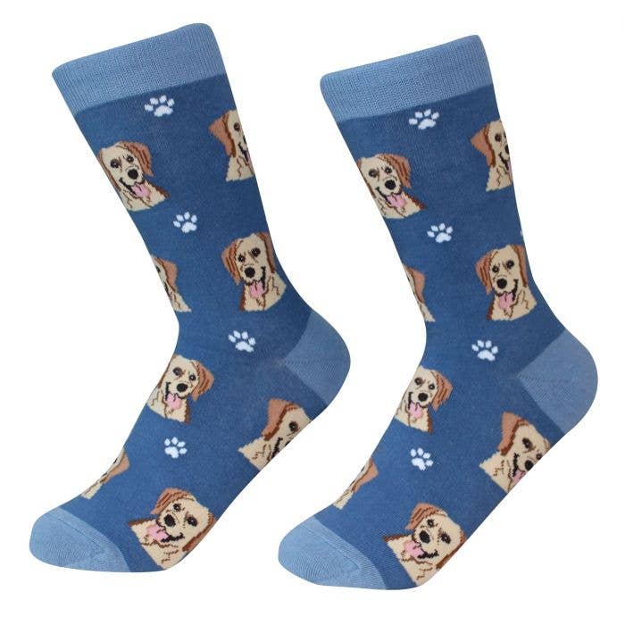 Labrador Yellow Dog Socks unisex