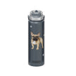 French Bulldog Stainless Steel Water Bottle 24 Oz. Serengeti