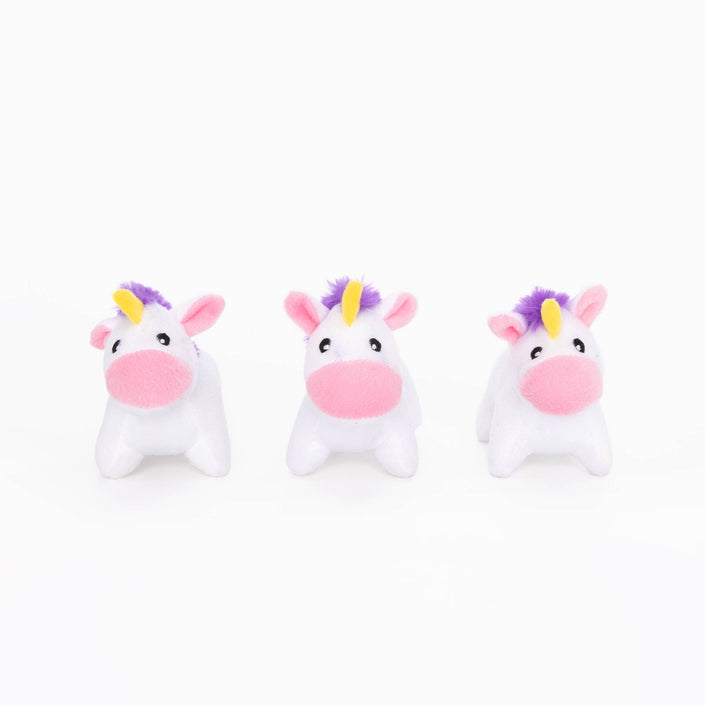 Miniz Unicorns Dog Toy-3 pack