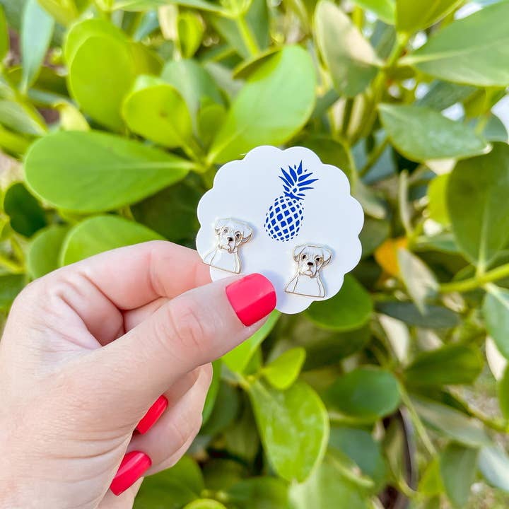 Boxer  Earrings