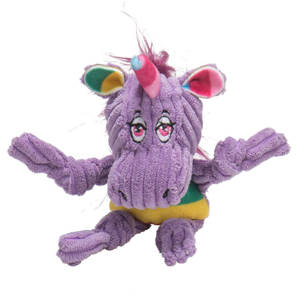 Wee Huggles Rainbow Unicorn Dog Toy