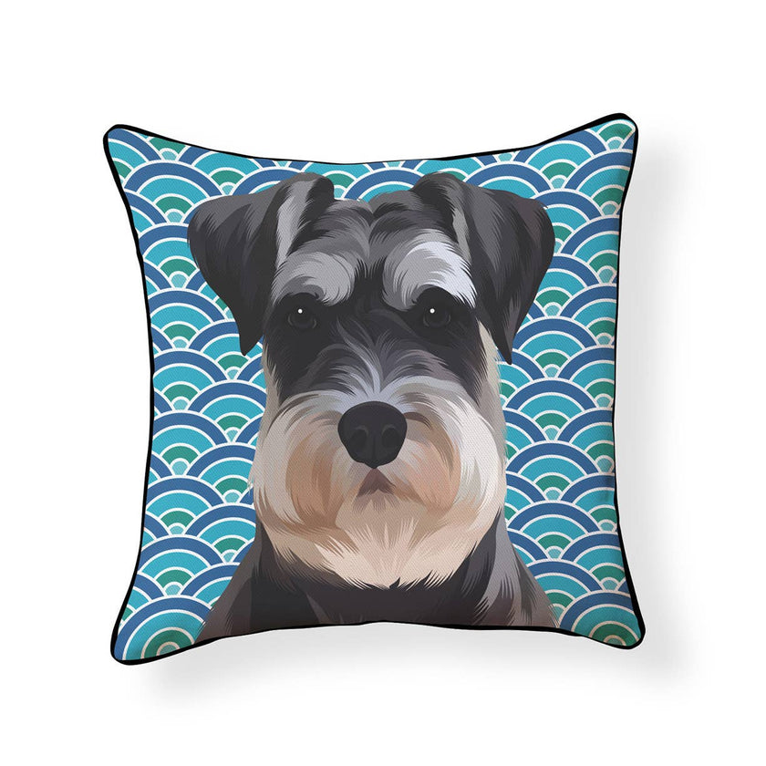 Schnauzer Pillow