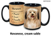 Havanese Cream Mug Coffee Cup