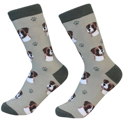 Boxer Dog Socks Unisex