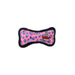 Tuffy Jr Bone - Pink, Durable, Tough, Squeaky Dog Toy