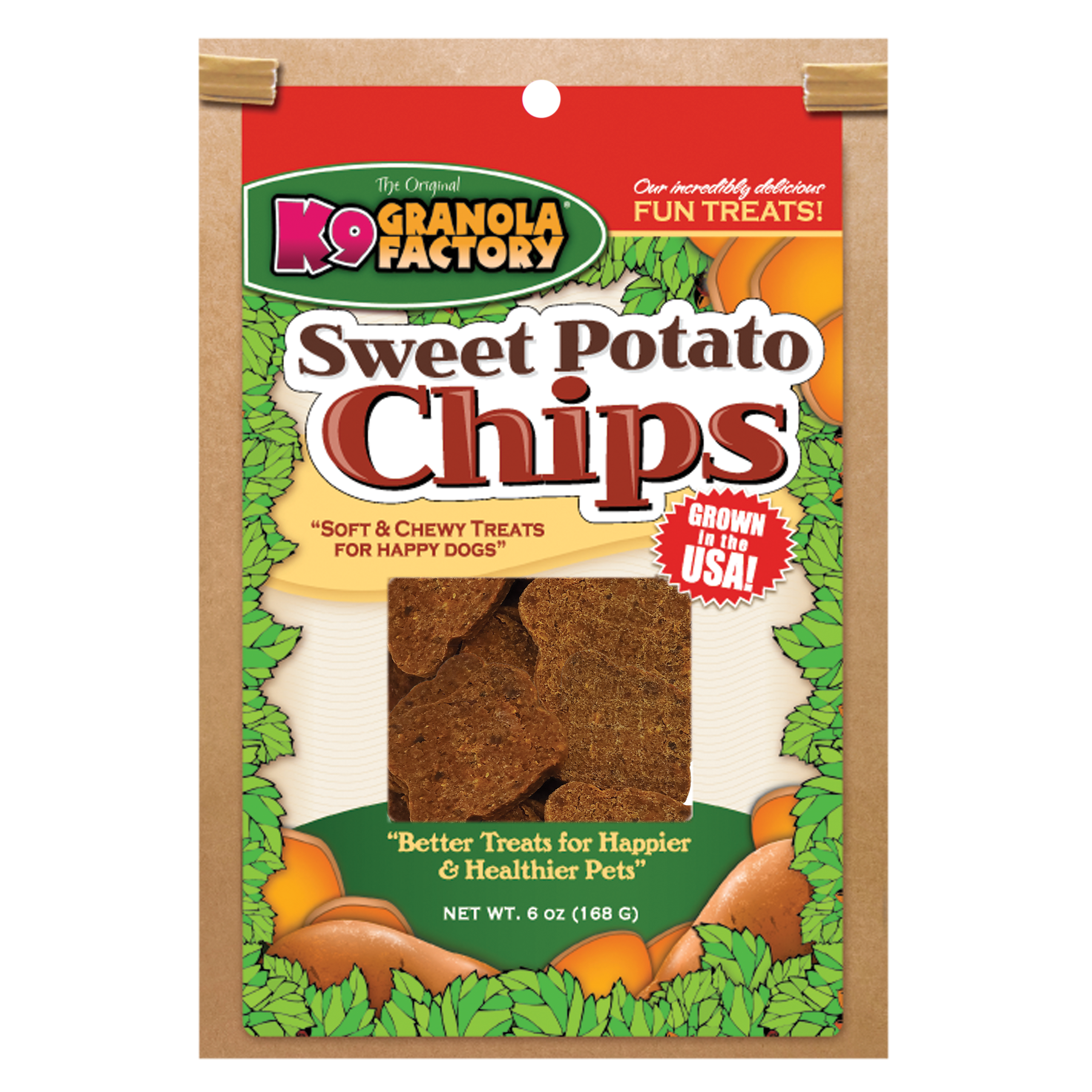 Chip Collection, Sweet Potato Chips For Dogs, 6oz