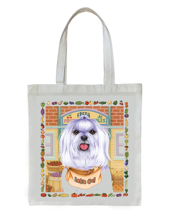 Maltese -   Dog Breed Tote Bag