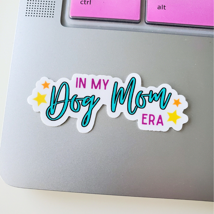 Sticker Dog Mom Era Sticker