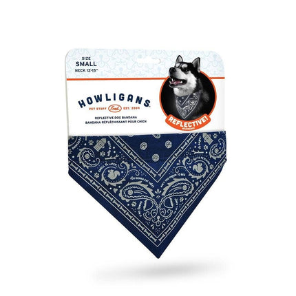 Howligans - Dog Bandana - Small Navy