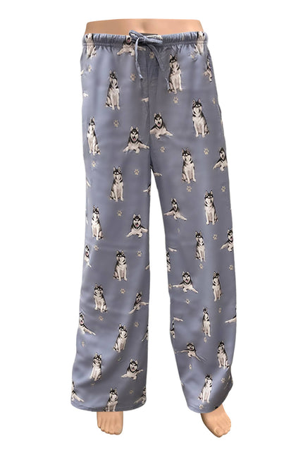 Siberian Husky Pajama Bottoms