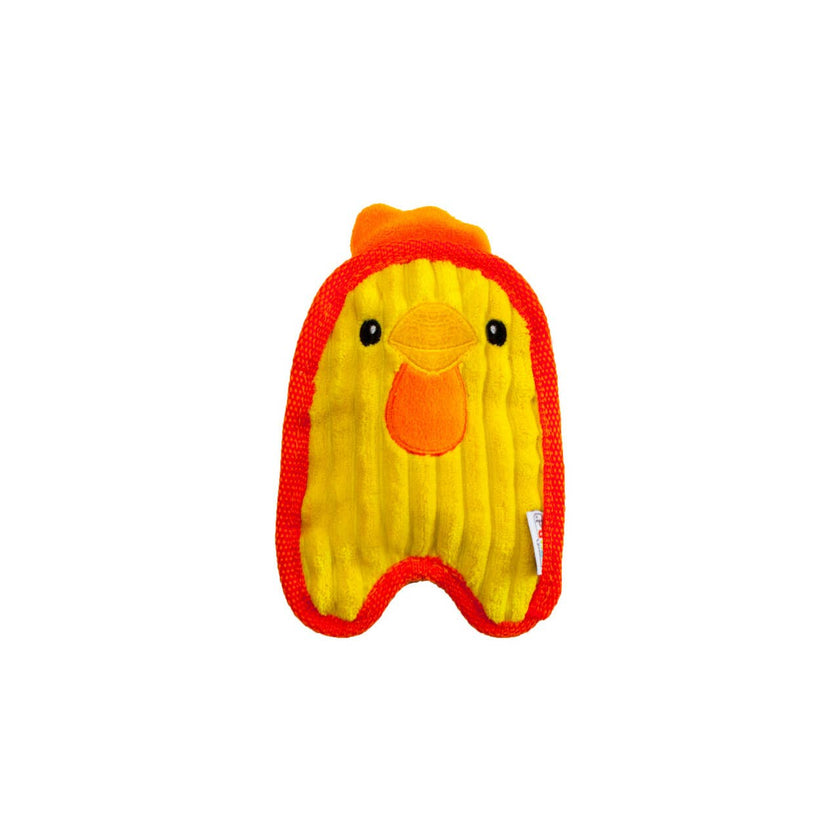 Outward Hound Invincibles Chicky Durable Dog Toy Yellow XS