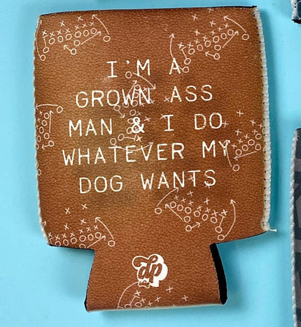 I'm a Grown Ass Man Neoprene Can Insulator