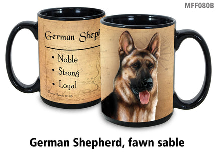 German Shepherd Fawn Sable Mug Coffee Cup