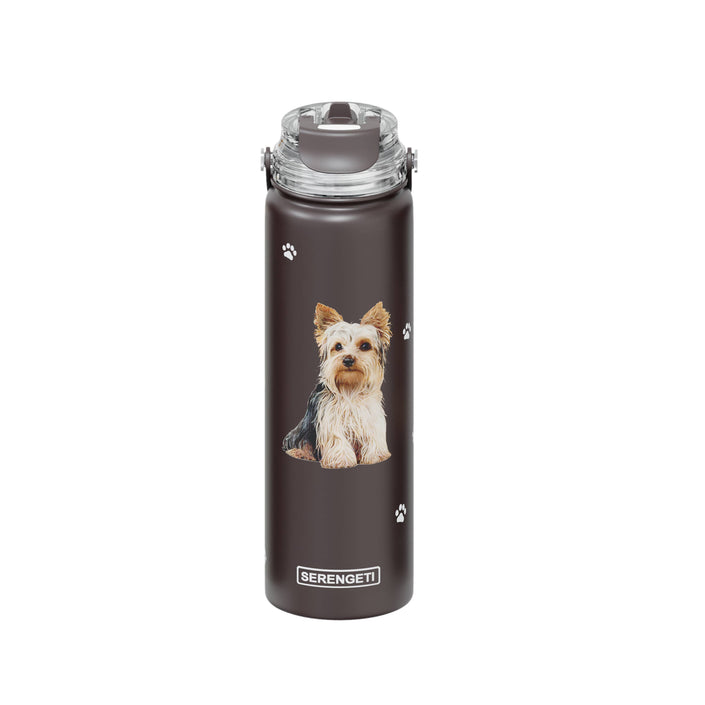 Yorkie Stainless Steel Water Bottle 24 Oz. Serengeti