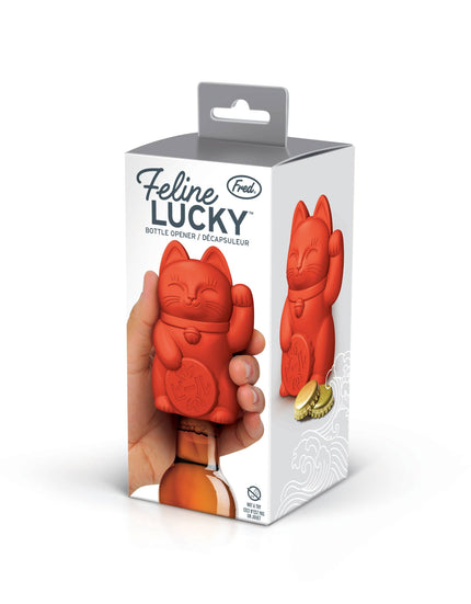 Feline Lucky - Magnetic Bottle Opener