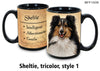 Sheltie Tri Color Mug Coffee Cup