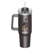 Rottweiler 40 oz Tumbler with Handle and Straw Lid