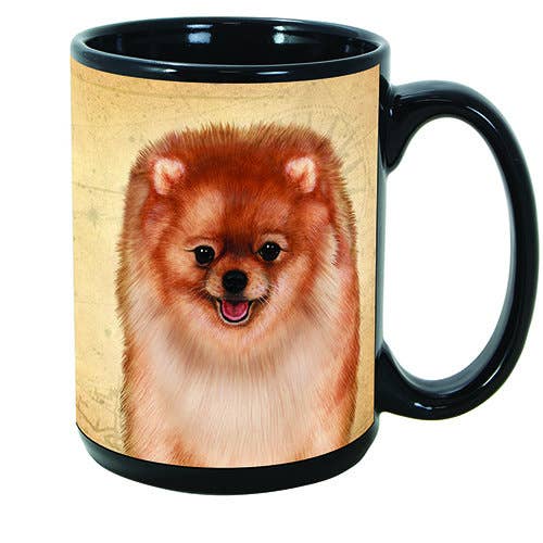 Pomeranian Orange Mug Coffee Cup