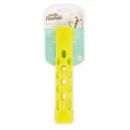 Totally Pooched Huff'n Puff Stick Rubber Dog Toy