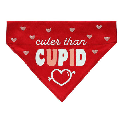 Pearhead Cuter than Cupid Dog Bandana, S/M