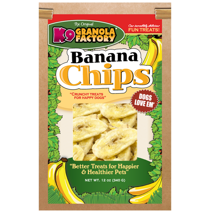 Chip Collection, Banana Chips For Dogs, 12oz