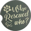 who rescued who Car Coaster