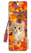 Fall Kitten 3D Royce Bookmark